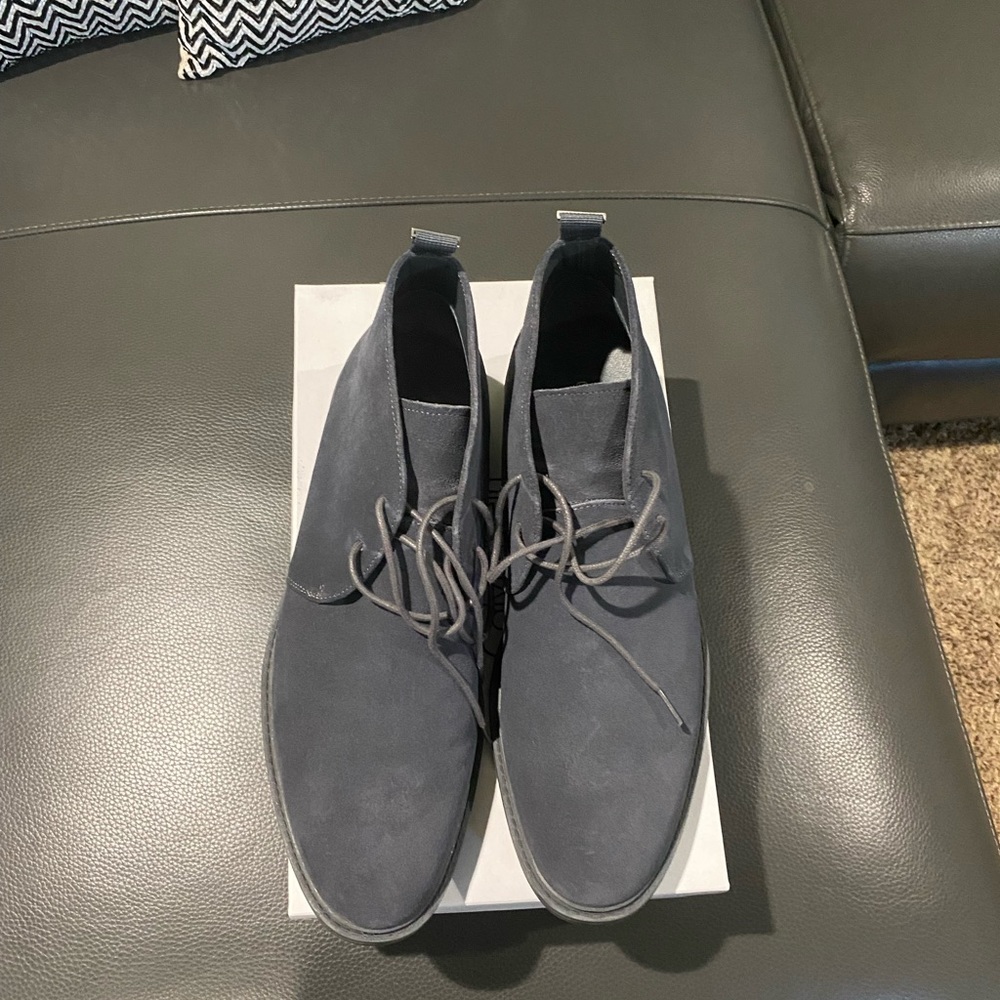 Grey Suede Chukka